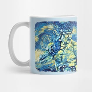 Street Fighter Van Gogh Style Mug